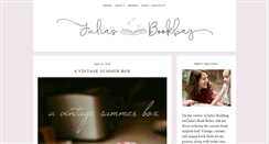 Desktop Screenshot of juliasbookbag.com